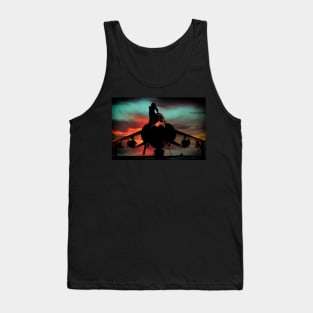 Sea Harrier Sillhouette Tank Top